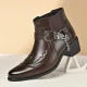 Botas Western de Tobillo con Punta Afilada