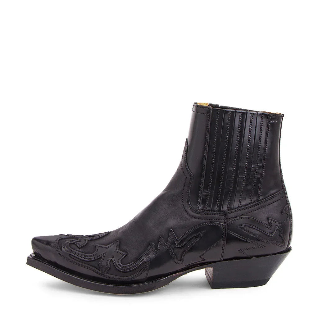 Botas Western "Espíritu Libre" – Chelsea Cowboy con Bordado y Punta Afilada
