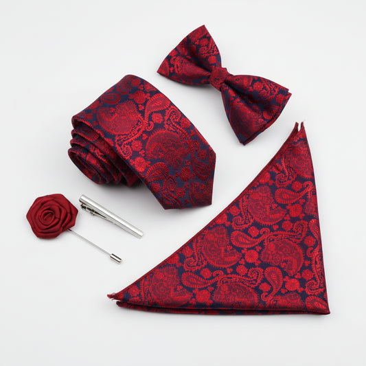 Set de Corbata Legado del Caballero para Hombre – 6 Piezas