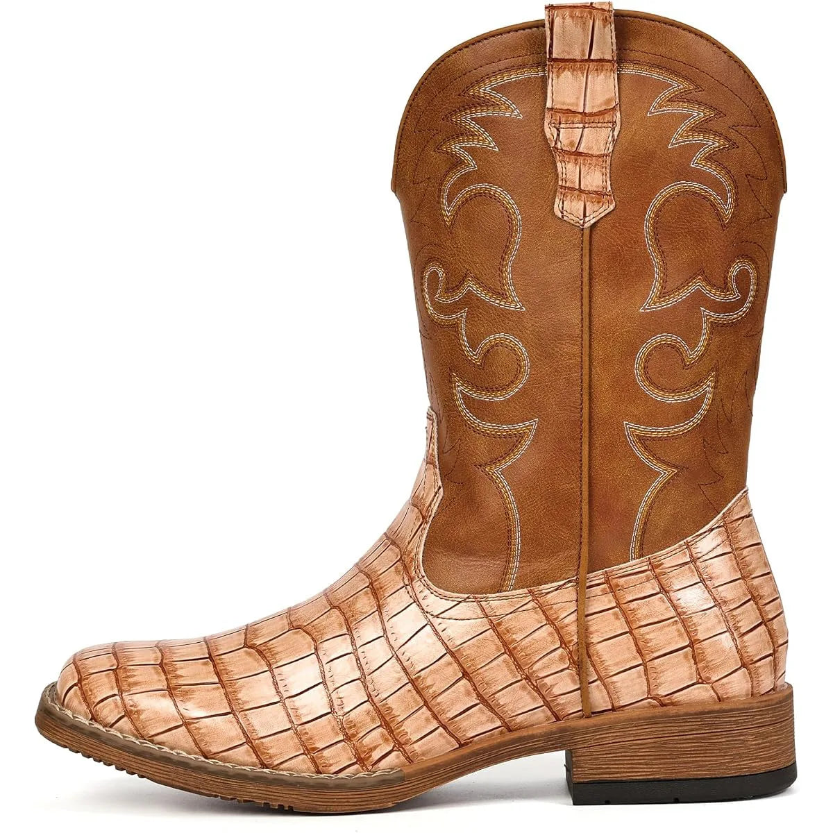 Botas Vaqueras Corazón Ranchero para Hombre – Cowboy Clásicas Bordadas