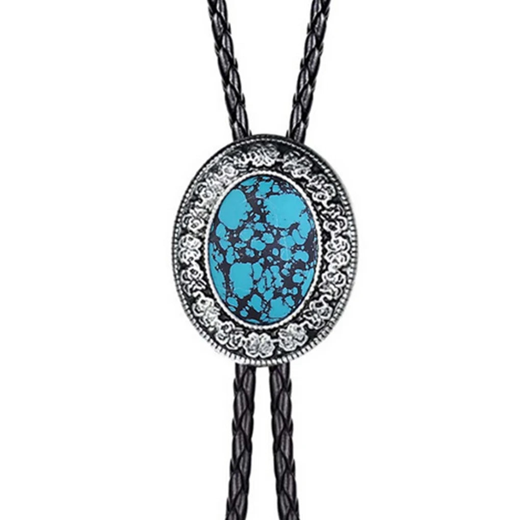 Corbata Vaquera "Oro del Rodeo" Bolo Tie Cowboy con Cabeza de Toro