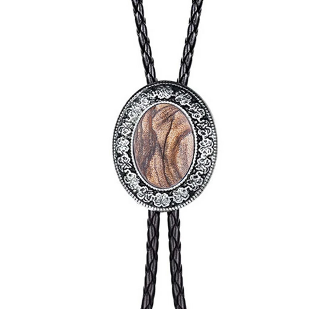 Corbata Vaquera "Oro del Rodeo" Bolo Tie Cowboy con Cabeza de Toro