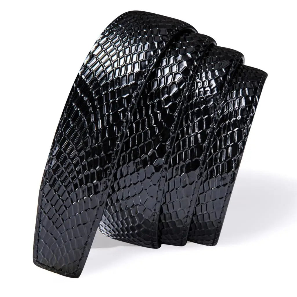 Cinturón Caballero Supremo – Cuero Genuino con Hebilla Automática