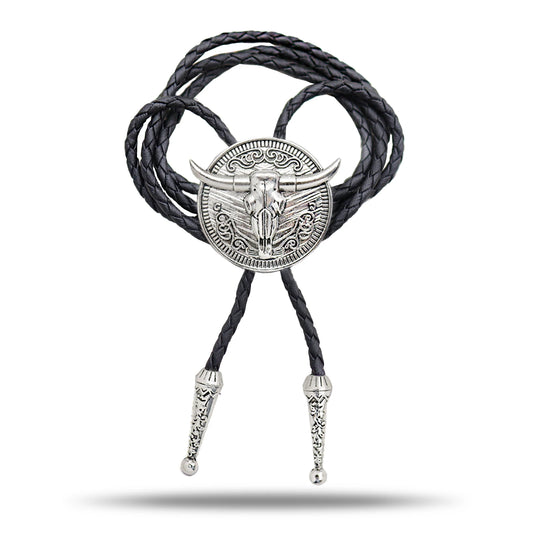 Corbata Vaquera Bolo Tie Toro Vintage Premium