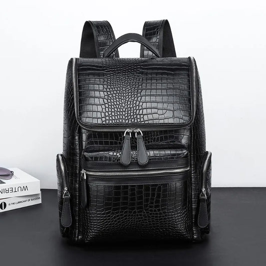 Mochila Caballero Caimán – Gran Capacidad para Negocios y Viajes