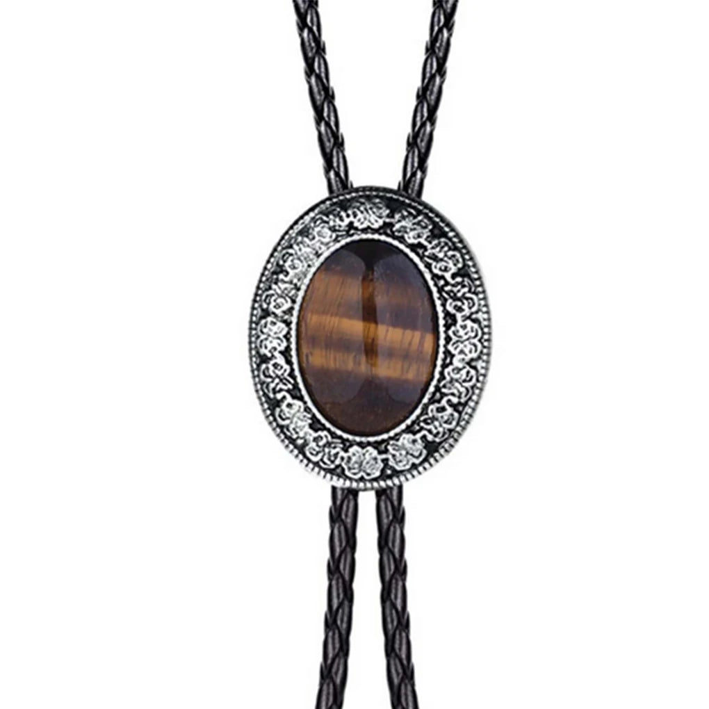 Corbata Vaquera "Oro del Rodeo" Bolo Tie Cowboy con Cabeza de Toro