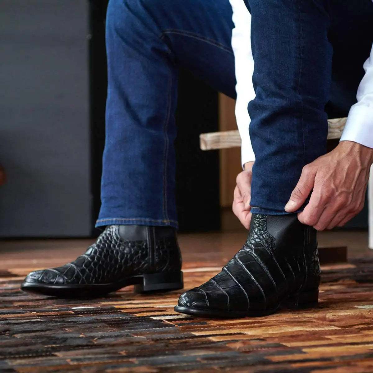 Botas Vaqueras Sendero del Oeste para Hombre