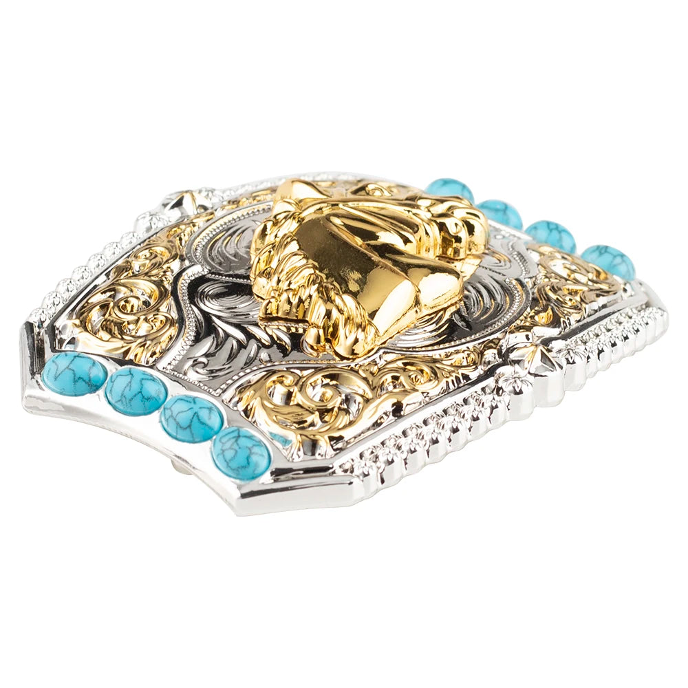 Hebilla Caballo Dorado Royale