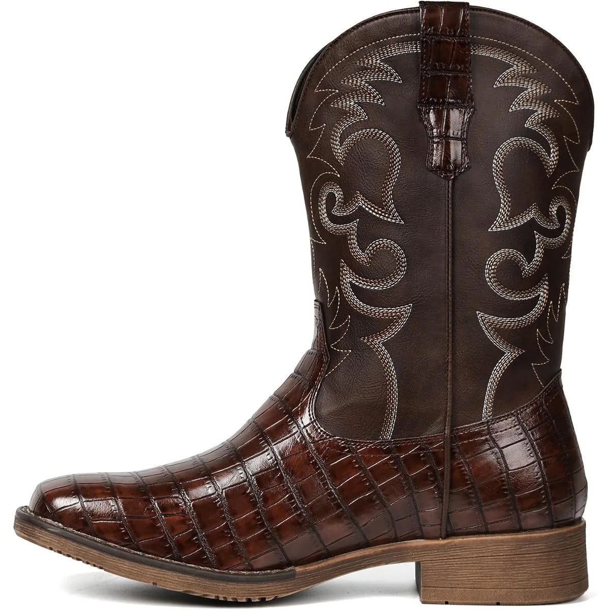 Botas Vaqueras Corazón Ranchero para Hombre – Cowboy Clásicas Bordadas
