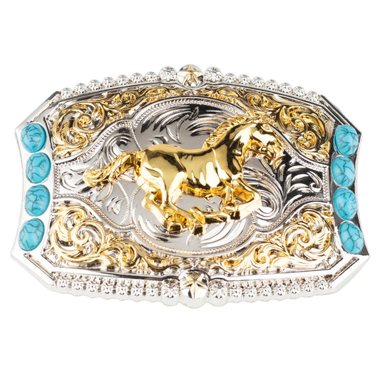 Hebilla Caballo Dorado Royale