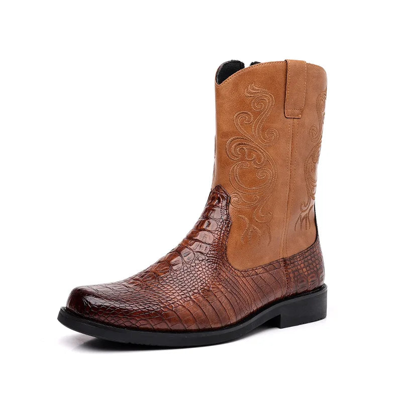 Botas Vaqueras Jinete Imperial para Hombre – Estilo Ecuestre Vintage