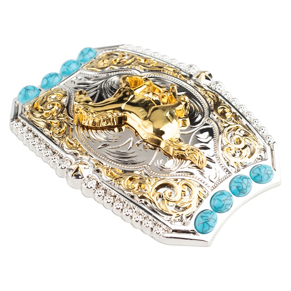 Hebilla Caballo Dorado Royale