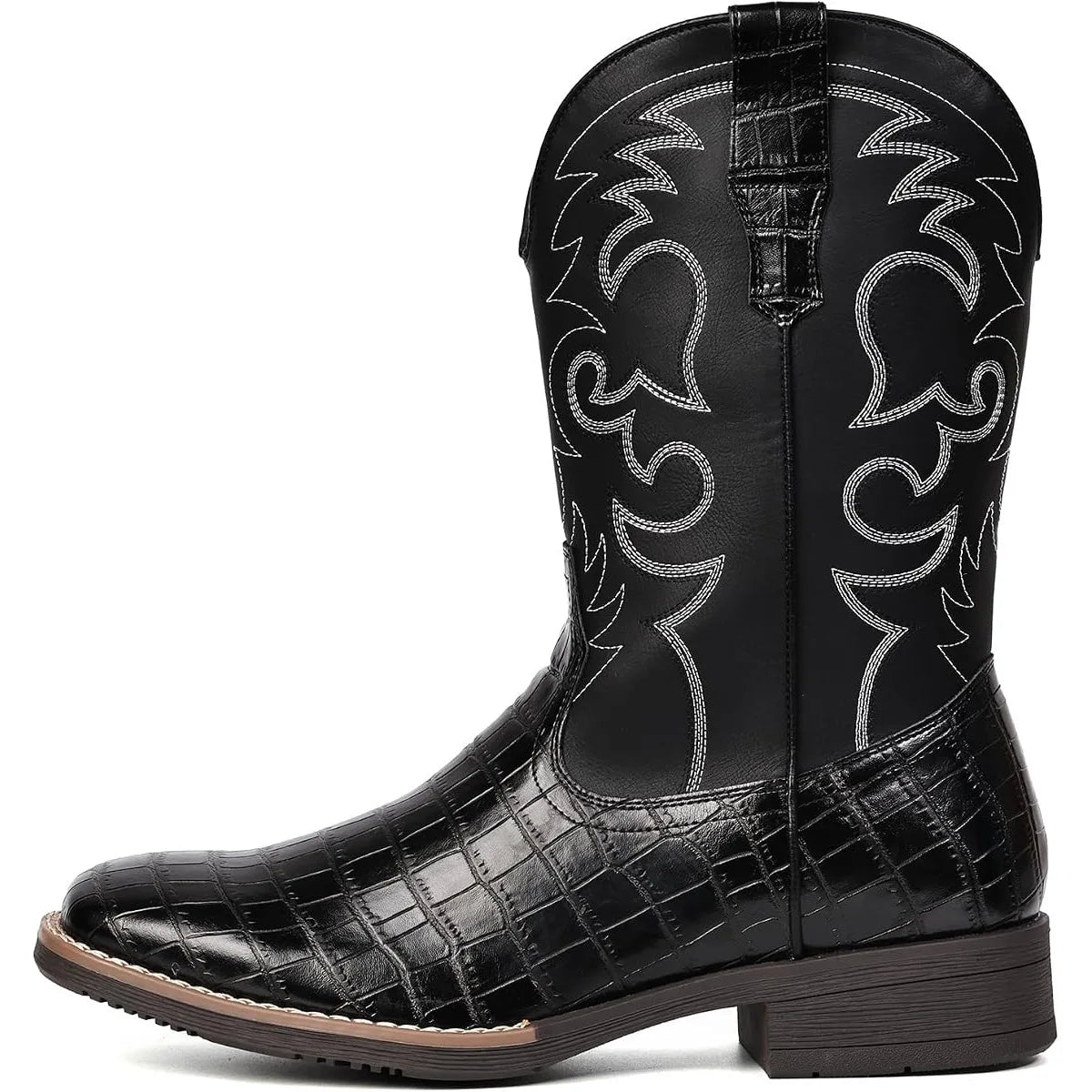 Botas Vaqueras Corazón Ranchero para Hombre – Cowboy Clásicas Bordadas