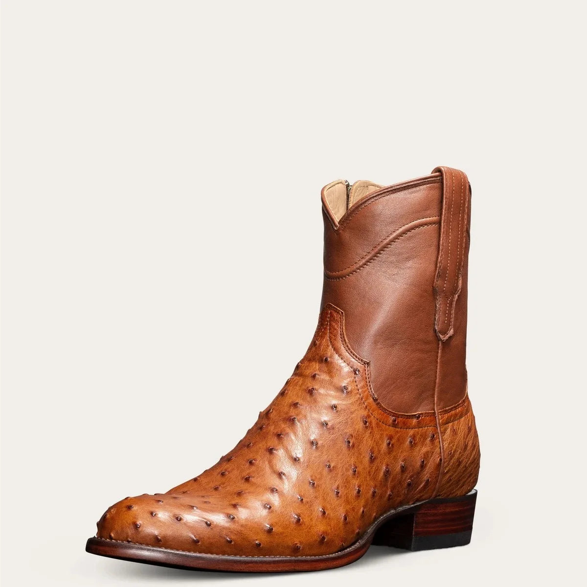 Botas Vaqueras Fortaleza Bravo para Hombre – Estilo Western con Cremallera Lateral
