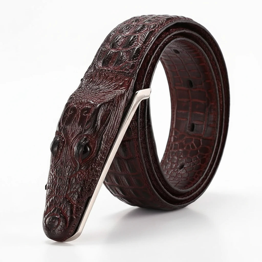 Cinturón Caimán Royal de Cuero