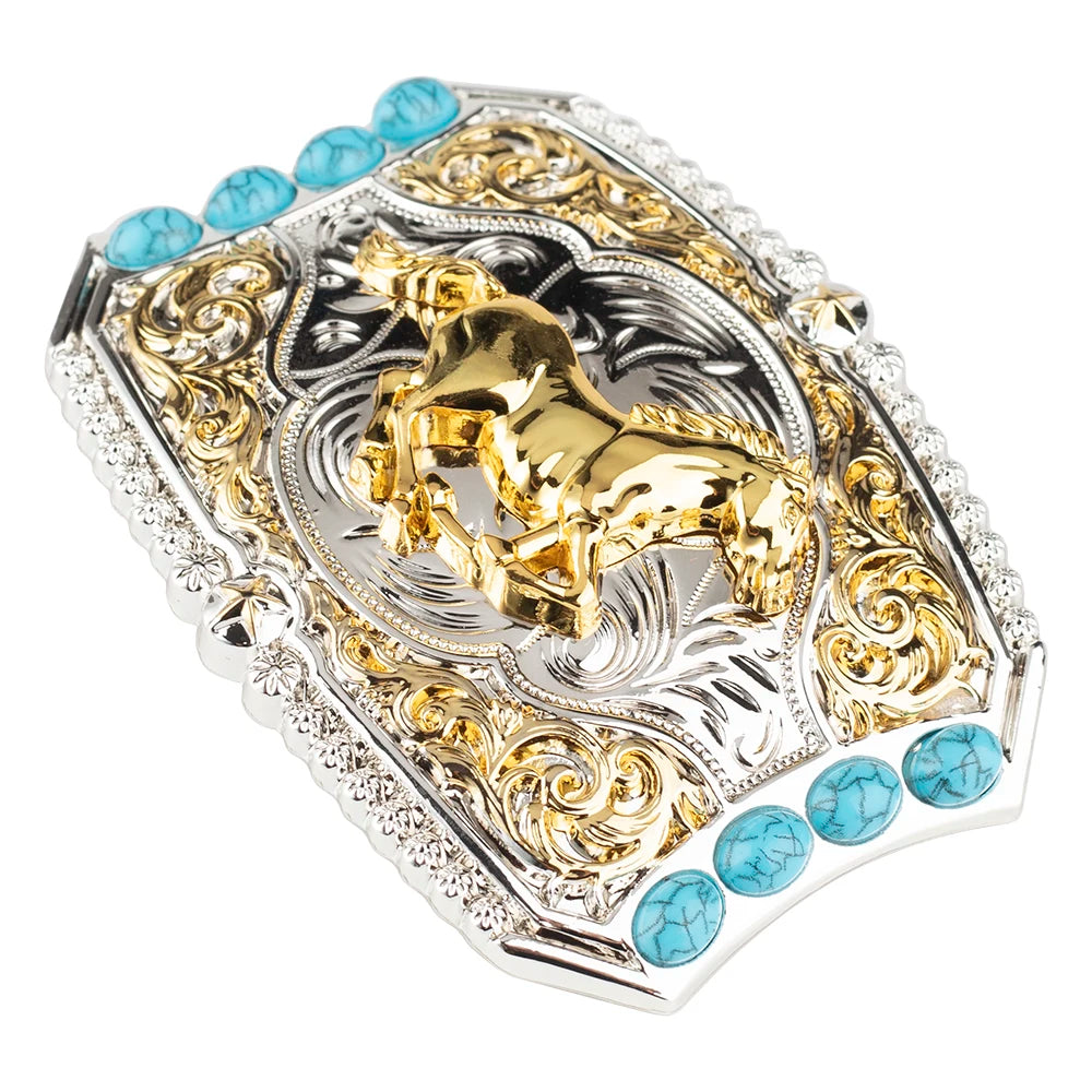 Hebilla Caballo Dorado Royale